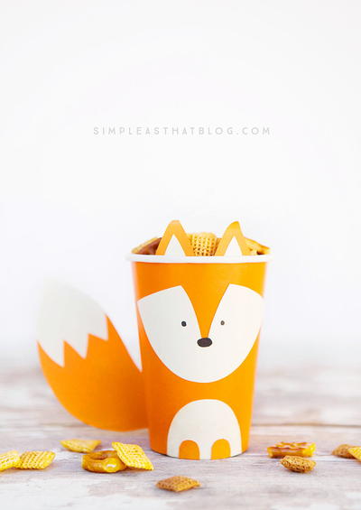 Woodland Buddies Paper Cups