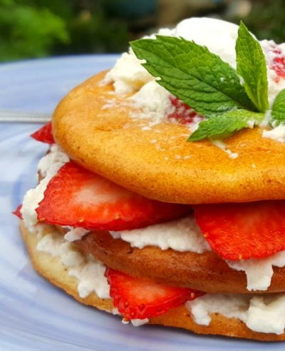 Lighter Strawberry Shortcake Recipe