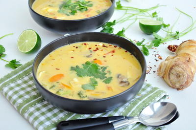 Authentic Thai Vegetable Soup