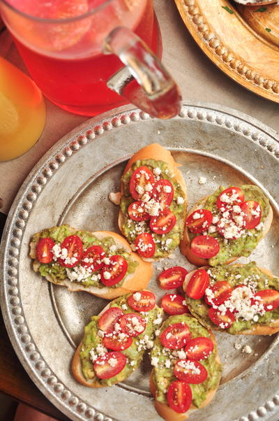 Cherry Tomato & Avocado Toast