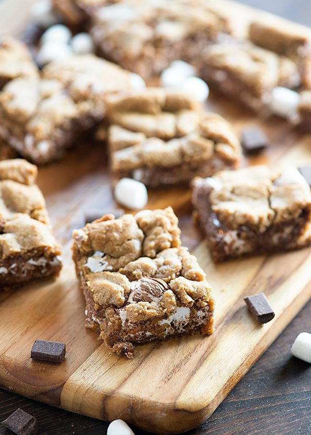 Easy Smore Bars FaveSouthernRecipes com