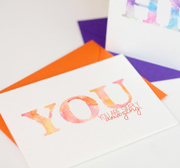 Simply Stunning Watercolor Cards