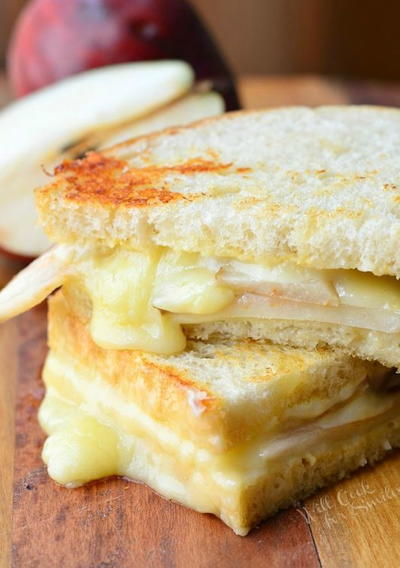 Dijon Havarti and Pear Grilled Cheese