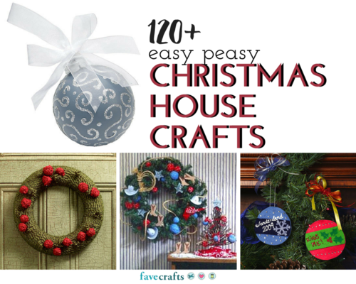 123 easy christmas house crafts favecrafts com 123 easy christmas house crafts favecrafts com
