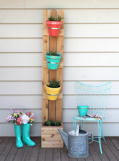 Vertical Herb Garden Project