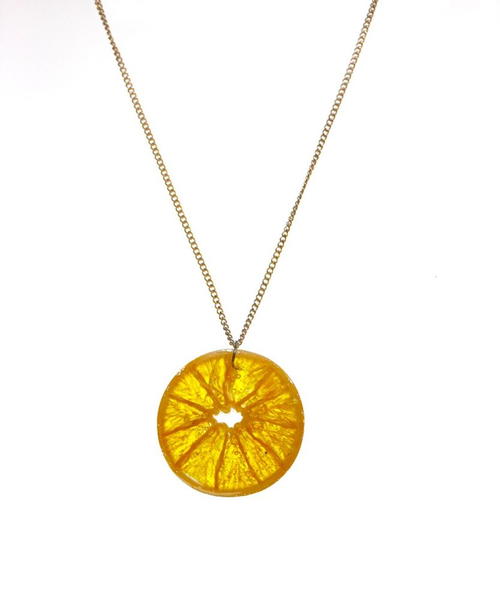 Delicious Dehydrated Fruit DIY Necklace