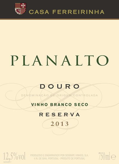 Casa Ferreirinha Planalto Douro White 2014