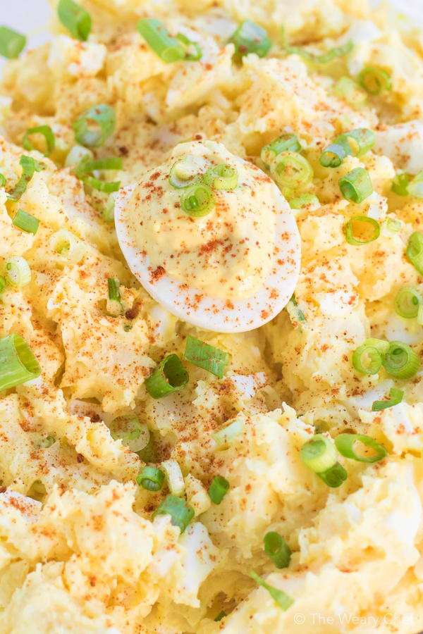 Deviled Egg Potato Salad