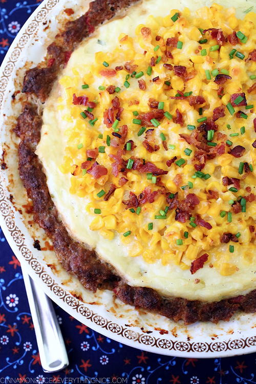 Old-Fashioned Meatloaf and Mashed Potato Pie