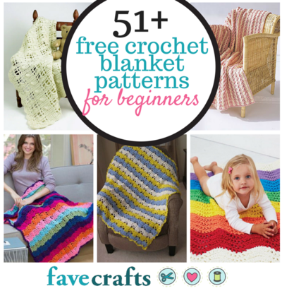 51 Free Crochet Blanket Patterns for Beginners