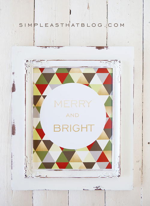 Festive DIY Wall Decor