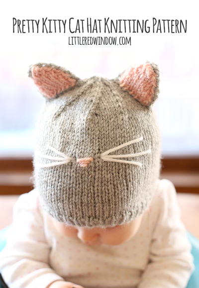 Pretty Kitty Baby Hat