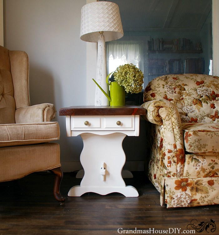 Sweet Country End Tables Makeover
