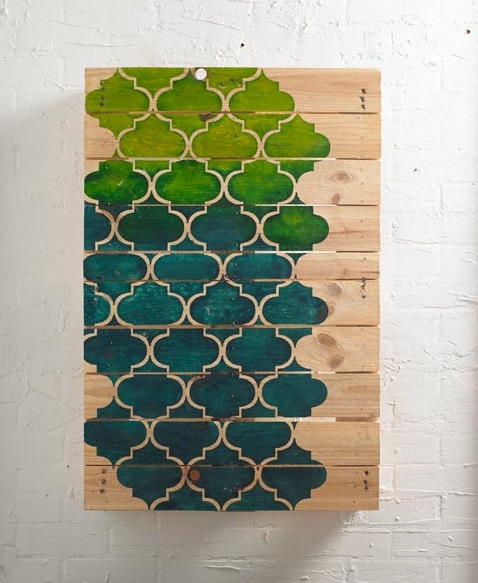 Beautiful Pallet DIY Wall Art