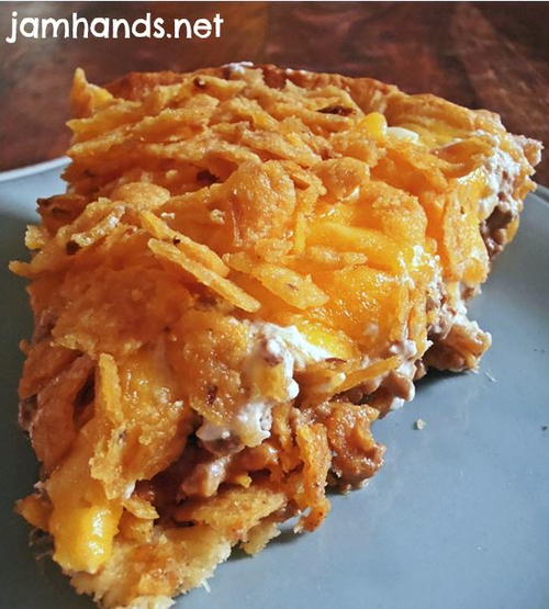 Chili Cheese Crescent Frito Pie