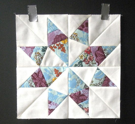 Dimensional Quilt 15 Inch Block Set of 4 Template Quilting Block Patterns Set 4 PDF