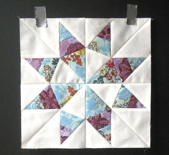 Sunshine Texas Star Block Pattern