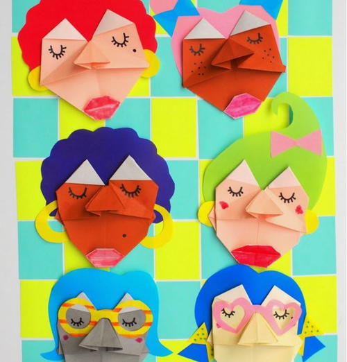 Fun Faces Origami for Kids