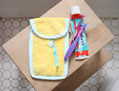 Toothbrush Travel Case Tutorial