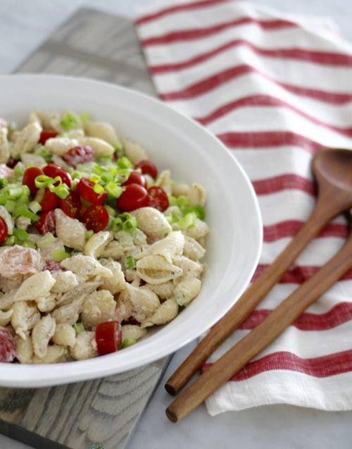Easy Shrimp Pasta Salad | FaveSouthernRecipes.com