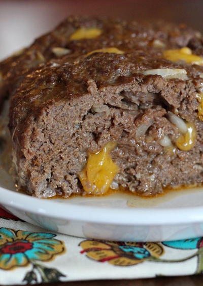 Low-Carb Cheeseburger Meatloaf