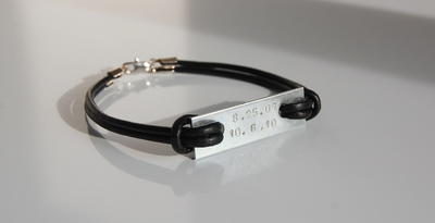 Hardware Stamped Metal DIY Bracelet