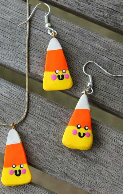 Kawaii Clay Candy DIY Earrings