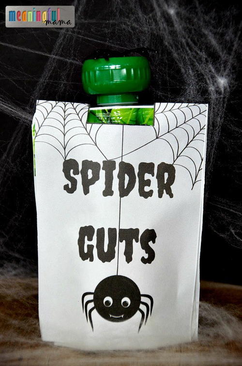 Spider Guts Halloween Treat for Kids
