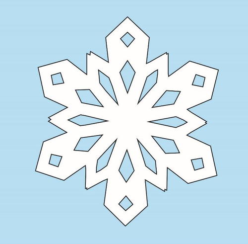 How do you create paper snowflakes?