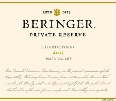 Beringer Private Reserve Chardonnay 2013
