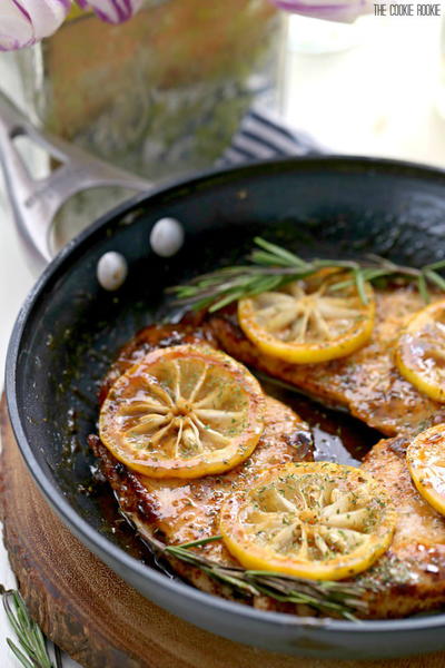 Lemon Chicken with White Wine