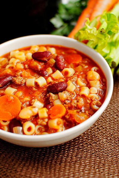 Copycat Olive Garden Pasta Fagioli Recipe