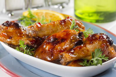 Glazed Chicken Wings