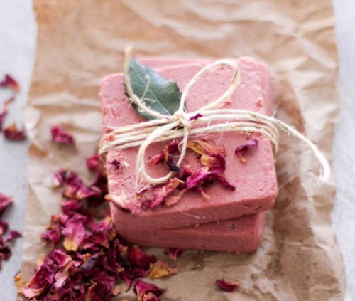 Rosewater Pink Clay DIY Soap