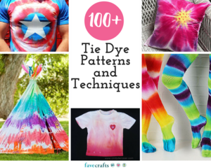 17+ Tie Dye Patterns and Folding Techniques - Sarah Maker