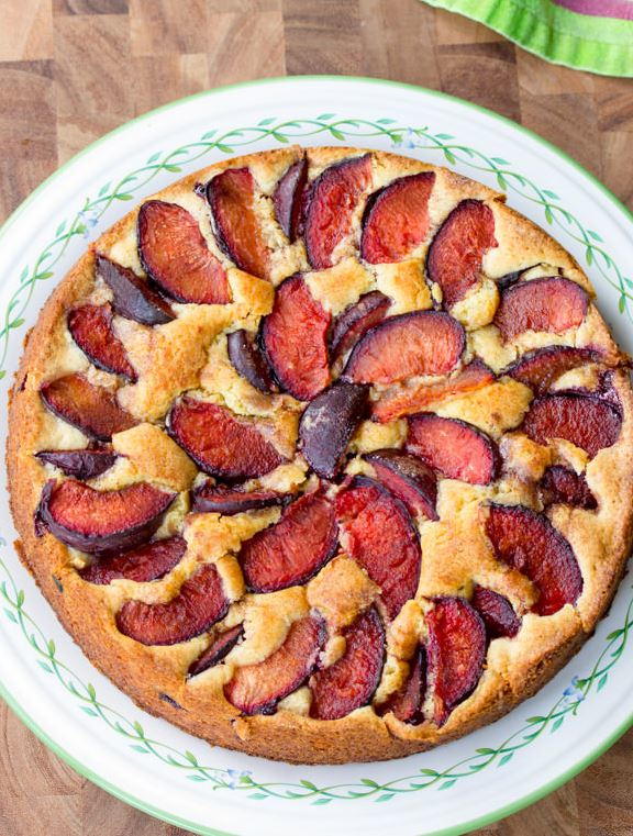 Fresh Plum Cake Recipe | FaveSouthernRecipes.com