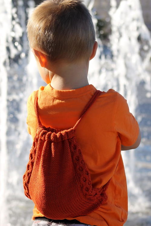 Treasure Knitted Backpack Pattern