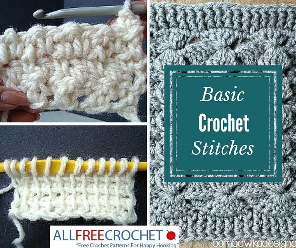 20+ Basic Crochet Stitches