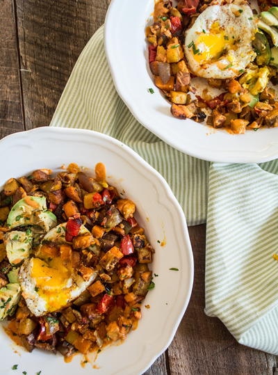 Roasted Veggie Breakfast Bowl