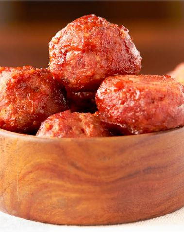 Old-Fashioned Glazed Ham Balls