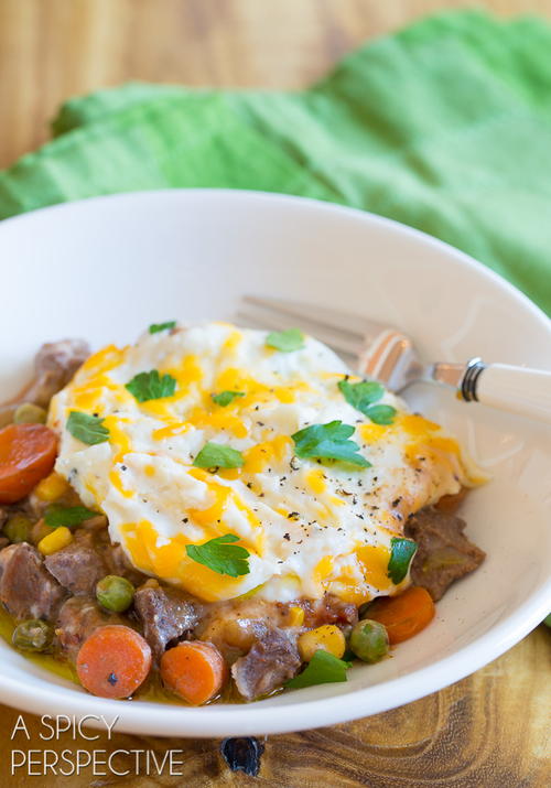 Dad's Favorite Slow Cooker Shepherd's Pie