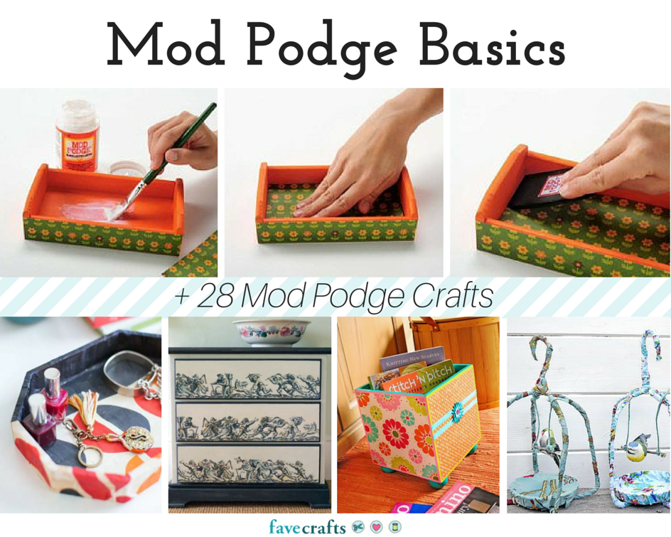 5 Fun Ways to Use Mod Podge 