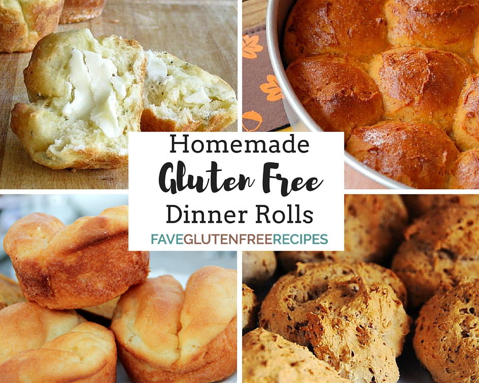 14 Homemade Gluten Free Dinner Rolls | FaveGlutenFreeRecipes.com