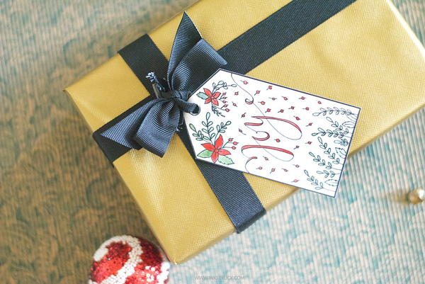 Color-In DIY Gift Tags