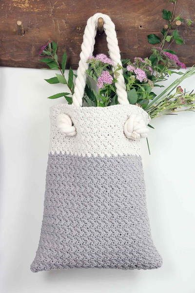 Suzette Modern Crochet Tote