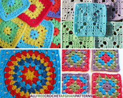 Our Favorite Crochet Blanket and Granny Square Patterns