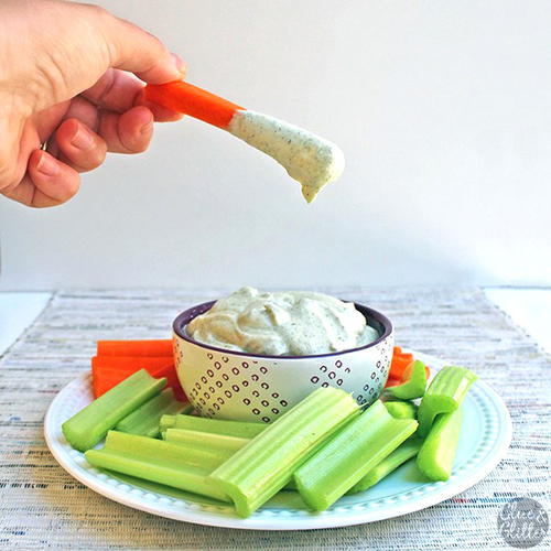 Vegan Sour Cream Ranch Party Dip