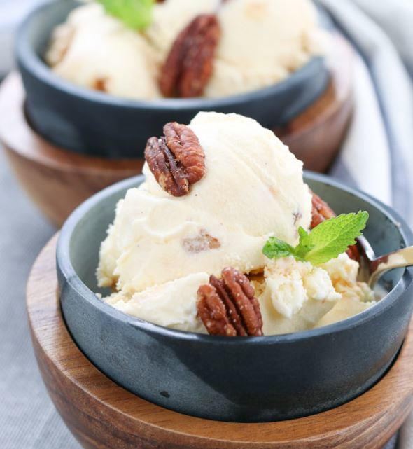 caramel pecan ice cream topping