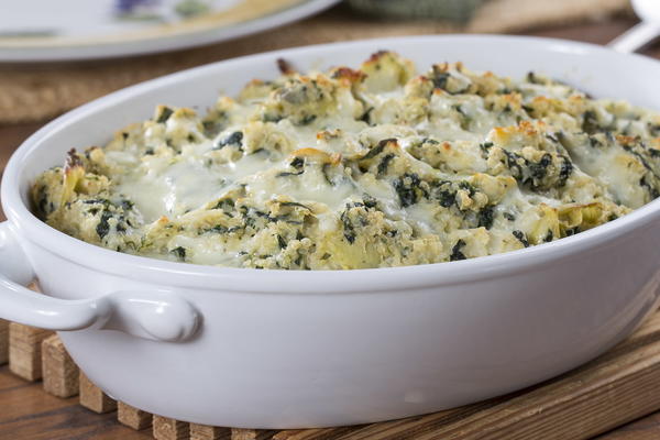 Spinach and Artichoke Casserole