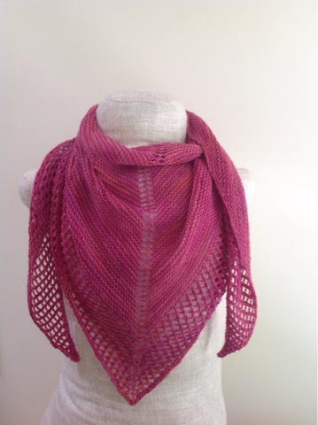 Blush Summer Shawl Pattern